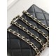 Replica Chanel 25S Clutch with Chain Grained Calfskin AP4747 Black