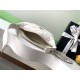 Replica Chanel 25S Clutch with Chain Grained Calfskin AP4747 White