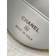 Replica Chanel 25S Clutch with Chain Grained Calfskin AP4747 White