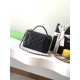 Replica Chanel 25C Vanity Hand Chain Shoulder Bag AP4404 Black