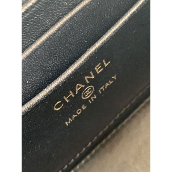 Replica Chanel 25C Vanity Hand Chain Shoulder Bag AP4404 Black