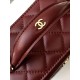 Replica Chanel 25C Vanity Hand Chain Shoulder Bag AP4404 Burgundy