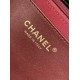 Replica Chanel 25C Vanity Hand Chain Shoulder Bag AP4404 Burgundy