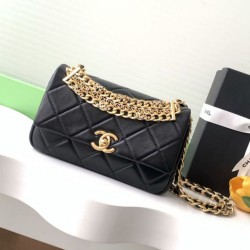 Replica Chanel Matelasse Coco Shoulder Bag AS4595 Black