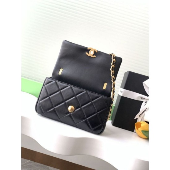 Replica Chanel Matelasse Coco Shoulder Bag AS4595 Black