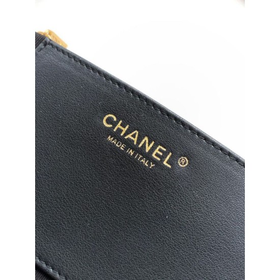 Replica Chanel Maxi Hobo Bag AS5839 Calfskin Black