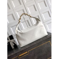 Replica Chanel  Hobo Bag AS5838 Calfskin White