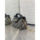 Replica Dior Jolie Top Handle Mini Bag Dior Oblique jacquard S3123 Blue