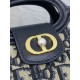 Replica Dior Jolie Top Handle Mini Bag Dior Oblique jacquard S3123 Blue