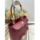 Replica Dior CD 26SS Bow-Adorned Tote Bag Burgundy