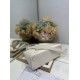 Replica Dior CD 26SS Bow-Adorned Tote Bag White