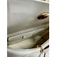 Replica Dior CD 26SS Bow-Adorned Tote Bag White