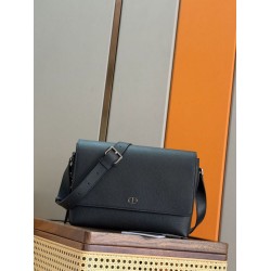 Replica Dior CD Icon Men Messenger Shoulder Bag Black