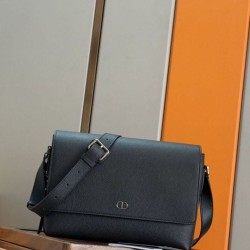 Replica Dior CD Icon Men Messenger Shoulder Bag Black