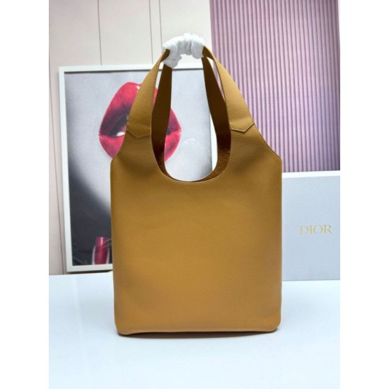 Replica Dior Privé Icons Men Tote Bag Brown Calfskin  