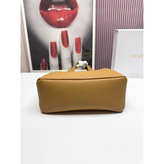 Replica Dior Privé Icons Men Tote Bag Brown Calfskin  