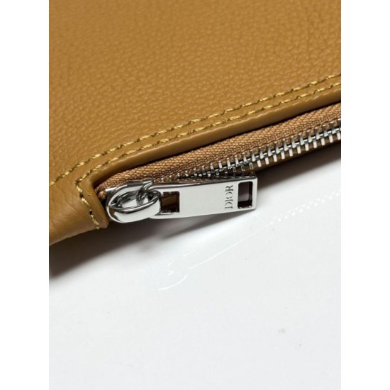 Replica Dior Privé Icons Men Tote Bag Brown Calfskin  