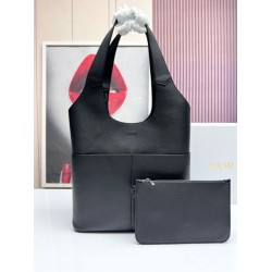 Replica Dior Privé Icons Men Tote Bag Black Calfskin  
