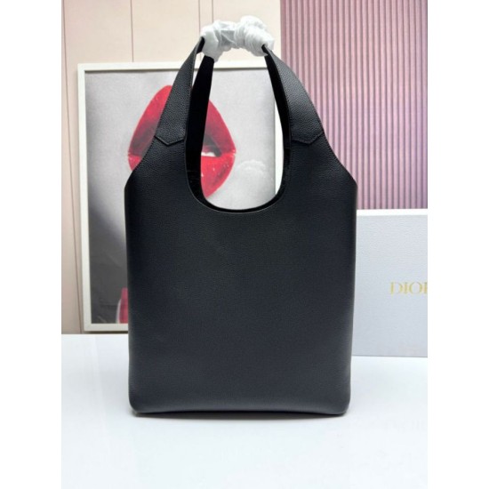 Replica Dior Privé Icons Men Tote Bag Black Calfskin  