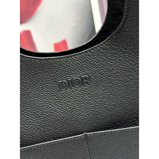 Replica Dior Privé Icons Men Tote Bag Black Calfskin  