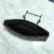 Replica Dior A4 Zipper Clutch Dior Oblique Bag Black