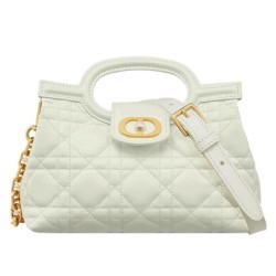 Replica Dior Jolie Top Handle Mini Bag Cannage S3123 Beige