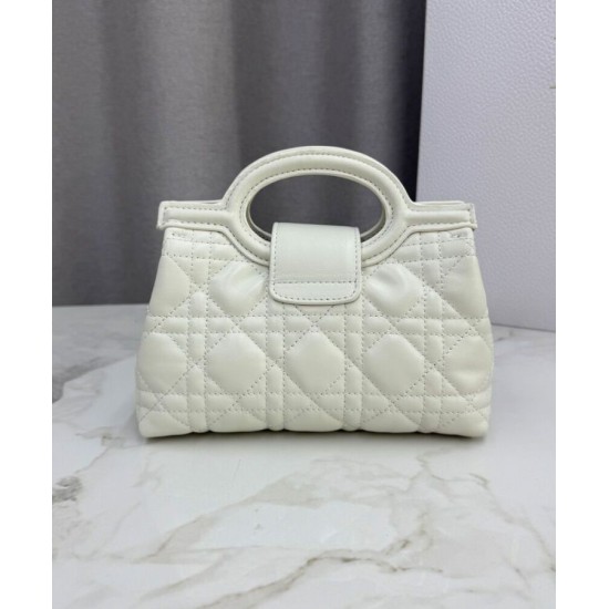 Replica Dior Jolie Top Handle Mini Bag Cannage S3123 Beige