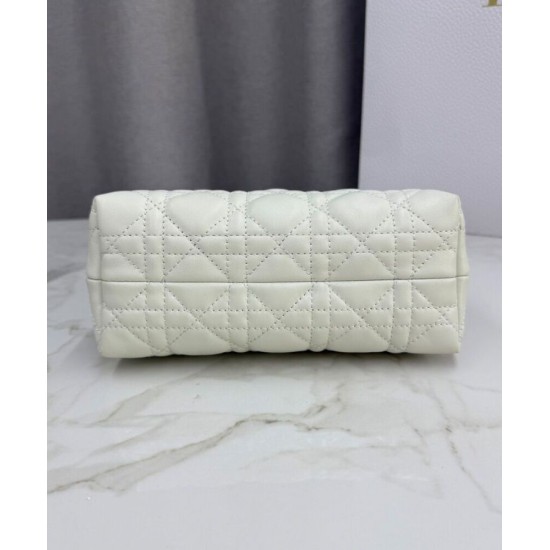Replica Dior Jolie Top Handle Mini Bag Cannage S3123 Beige