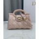 Replica Dior Jolie Top Handle Mini Bag Cannage S3123 Pink