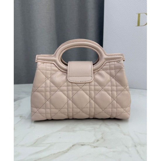 Replica Dior Jolie Top Handle Mini Bag Cannage S3123 Pink