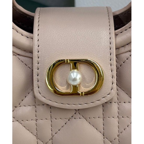Replica Dior Jolie Top Handle Mini Bag Cannage S3123 Pink