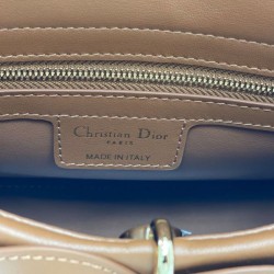 Replica Dior CD 26SS Bow-Adorned Tote Bag Coffee