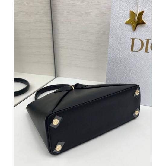 Replica Dior CD 26SS Bow-Adorned Tote Bag Black