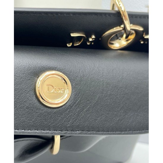 Replica Dior CD 26SS Bow-Adorned Tote Bag Black