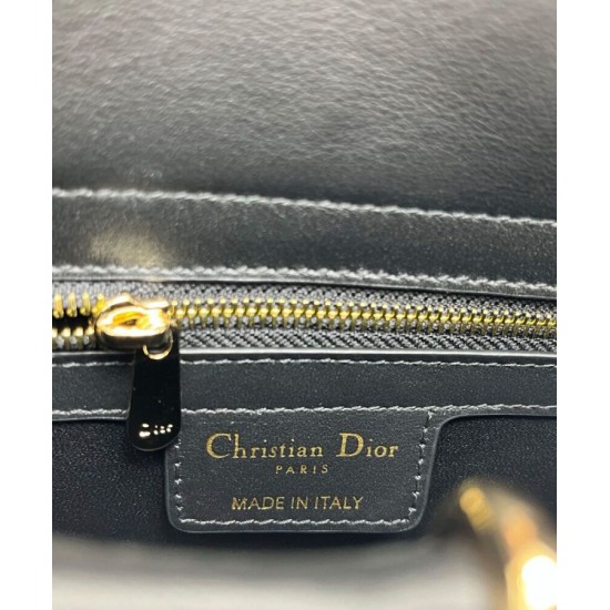 Replica Dior CD 26SS Bow-Adorned Tote Bag Black