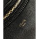 Replica Celine Medium New Luggage Bag Shoulder tote bag Supple Shiny Lambskin Black