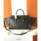 Replica Celine Medium New Luggage Bag Shoulder tote bag Supple Shiny Lambskin Black