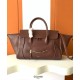 Replica Celine Medium New Luggage Bag Shoulder tote bag Supple Shiny Lambskin Mauve
