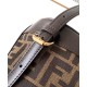 Replica Fendi FF Jacquard Fabric Drawstring Backpack 8BZ057 Coffee Replica Fendi FF Jacquard Fabric Drawstring Backpack 8BZ057 Coffee