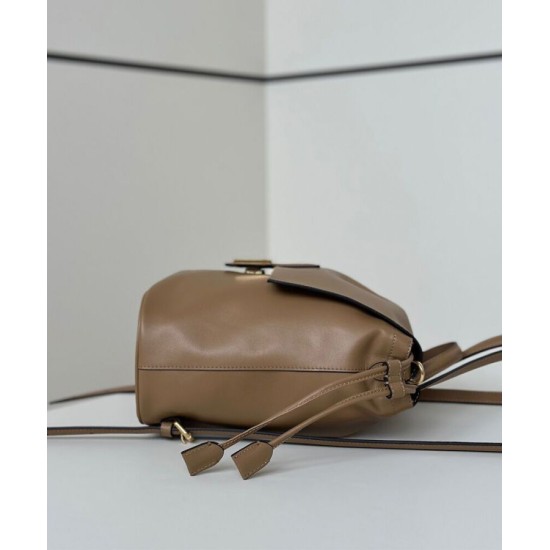 Replica Fendi Cappuccino Vintage Women Drawstring Backpack Apricot Replica Fendi Cappuccino Vintage Women Drawstring Backpack Apricot