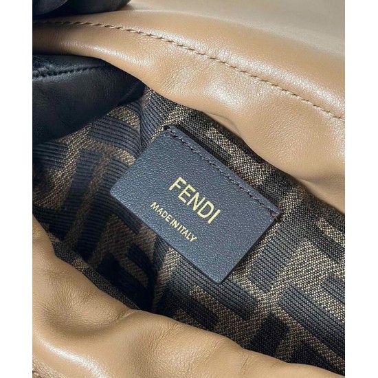 Replica Fendi Cappuccino Vintage Women Drawstring Backpack Apricot Replica Fendi Cappuccino Vintage Women Drawstring Backpack Apricot