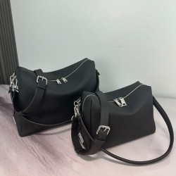 Replica Fendi Lui Medium/Large shoulder bag Bag 7VA667 Black
