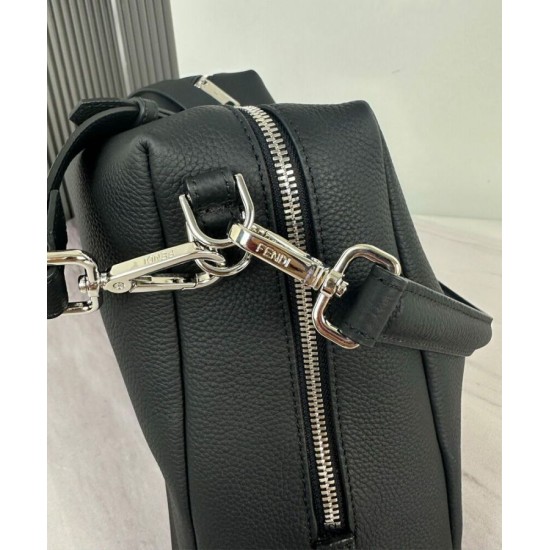 Replica Fendi Lui Medium/Large shoulder bag Bag 7VA667 Black Replica Fendi Lui Medium/Large shoulder bag Bag 7VA667 Black