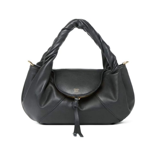 Replica Fendi Spy Mini/Small/Large Tote Bag Black Replica Fendi Spy Mini/Small/Large Tote Bag Black