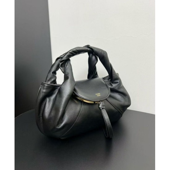 Replica Fendi Spy Mini/Small/Large Tote Bag Black Replica Fendi Spy Mini/Small/Large Tote Bag Black