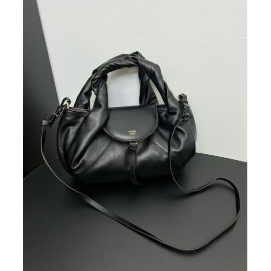 Replica Fendi Spy Mini/Small/Large Tote Bag Black Replica Fendi Spy Mini/Small/Large Tote Bag Black