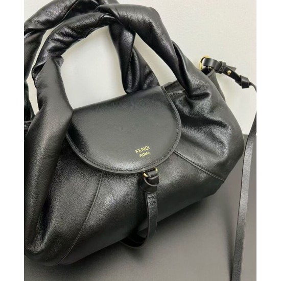 Replica Fendi Spy Mini/Small/Large Tote Bag Black Replica Fendi Spy Mini/Small/Large Tote Bag Black