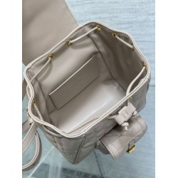 Replica Dior Caro Small Backpack in Beige Macrocannage Lambskin Replica Dior Caro Small Backpack in Beige Macrocannage Lambskin