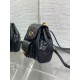 Replica Dior Caro Small Backpack in Black Macrocannage Lambskin Replica Dior Caro Small Backpack in Black Macrocannage Lambskin