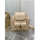 Fake Dior Caro Medium Backpack in Beige Macrocannage Lambskin Replica Replica Dior Caro Medium Backpack in Beige Macrocannage Lambskin